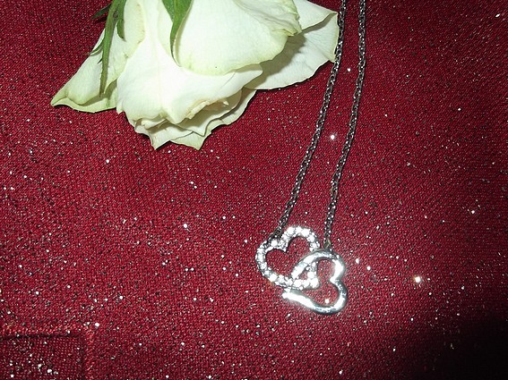 Collier 2 coeurs
