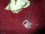 Collier 2 coeurs