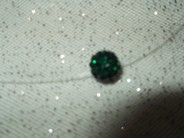 Collier pierre verte