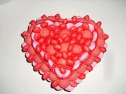 Gâteau bonbons coeur
