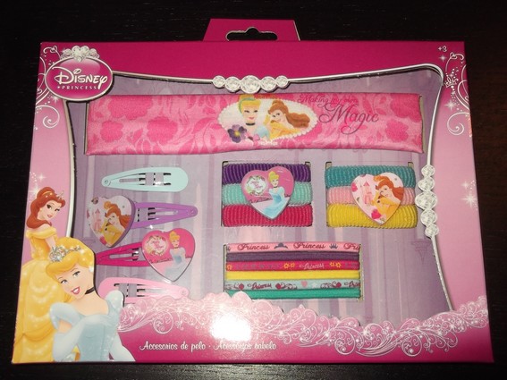 Set cheveux princesses