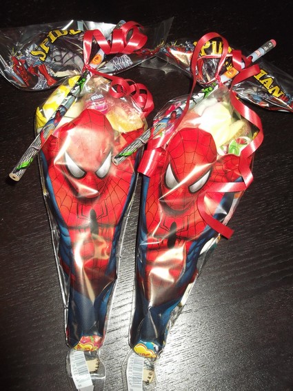 Sachets de bonbons spiderman